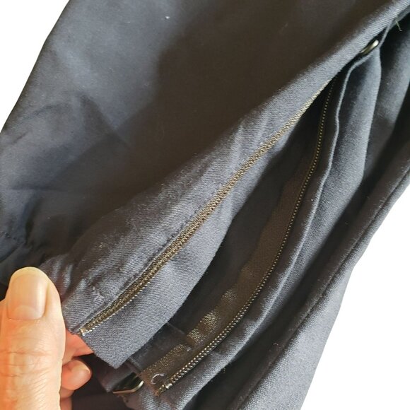 Theory Mens Pier Tech Suiting Navy Blue Jogger Pants S - Picture 5 of 10